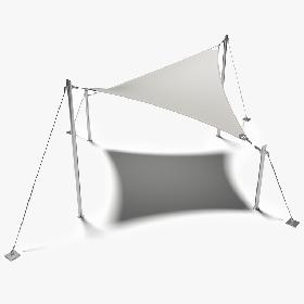 3D Tensile Square model